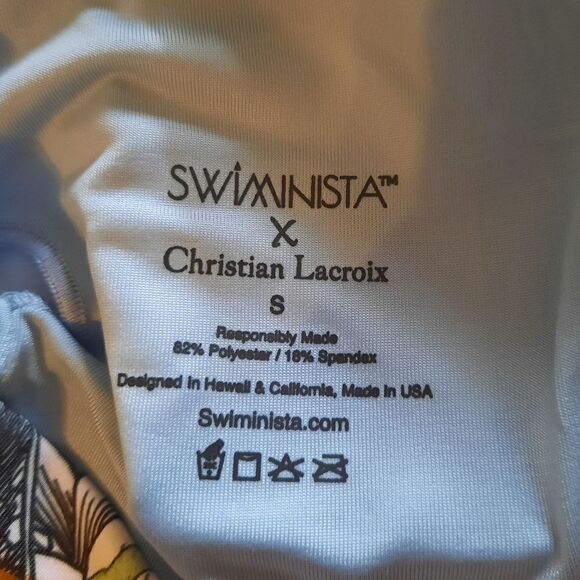 CHRISTIAN LACROIX X SWIMINISTA Swim Top So FEMININE - Picture 5 of 9
